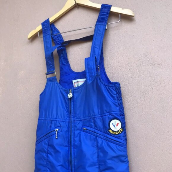 Moncler Vintage Ski Bib Pants - Picture 1 of 16